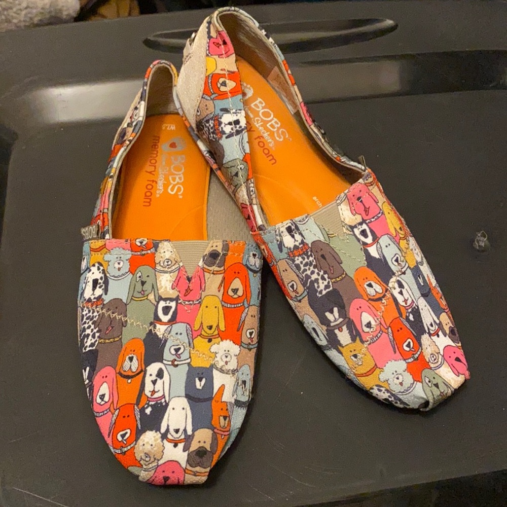 Bobs Dogs Slip Ons Woof Party